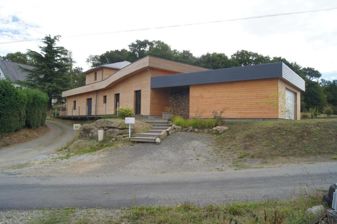 Maison En Ossature Bois Plaintel Exterior foto